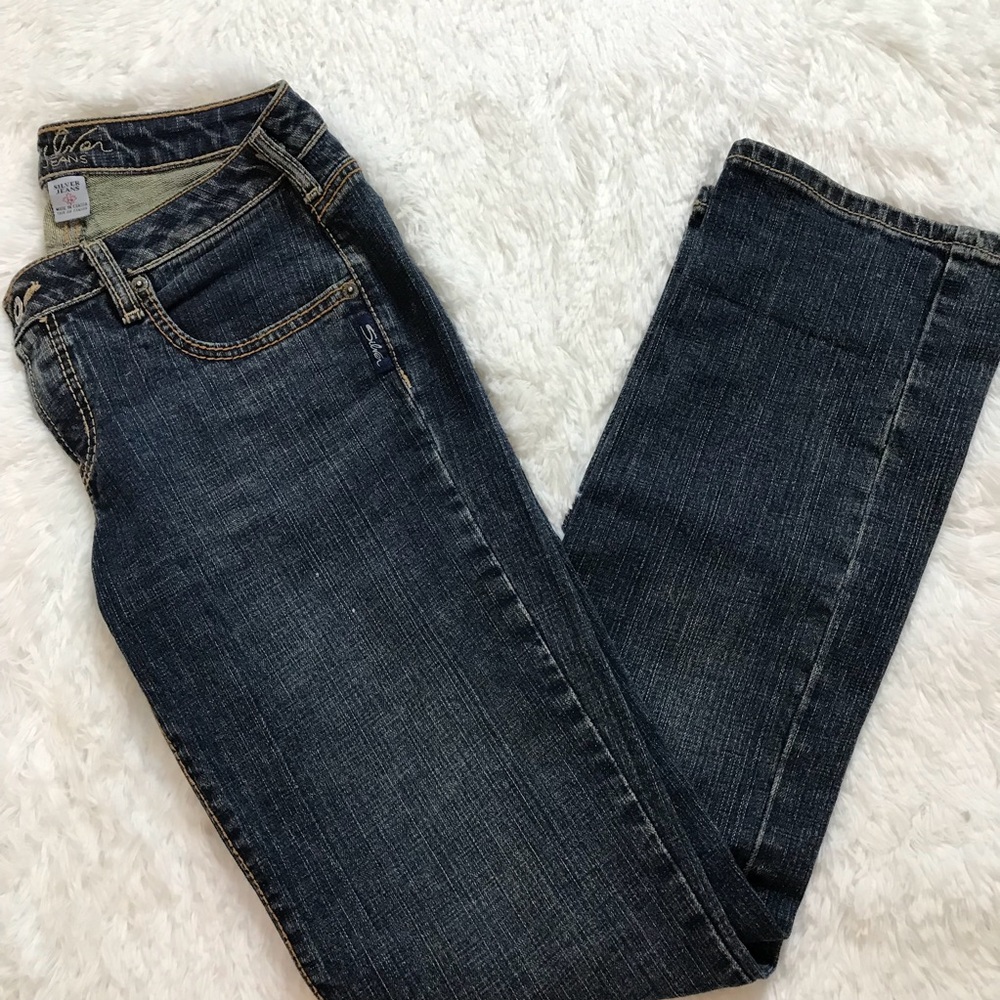 👖Silver Jeans - Mid Dark Wash 29